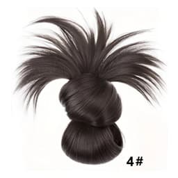 Low Synthetic Bun Ponytail Hair Natural Fluffy Claw Clip Chignon Hair For Women Lazy Bun Wig Bag Hair Accessories For Daily Use