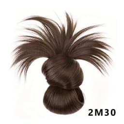 Low Synthetic Bun Ponytail Hair Natural Fluffy Claw Clip Chignon Hair For Women Lazy Bun Wig Bag Hair Accessories For Daily Use