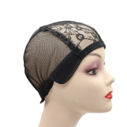 1PC Adjustable Wig Making Caps Weave Caps for Making Wigs Hairnets Cap for Making Wig 4 Size Black/Brown