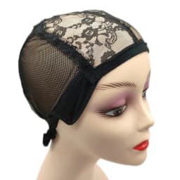 1PC Adjustable Wig Making Caps Weave Caps for Making Wigs Hairnets Cap for Making Wig 4 Size Black/Brown