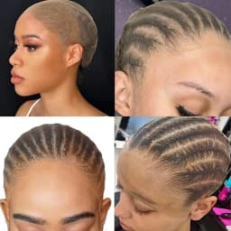 Wholesale HD Wig Caps High Quality Transparent HD Hair Nets Weave Nylon Stretchy Lace Front Wig Cap for Women Men Light Brown