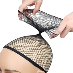 Stretchable Elastic Hair Nets,Black Hairnet Mesh Wig Cap for Long Hair,Hair Net for Wig, Hair Cap for Wigs
