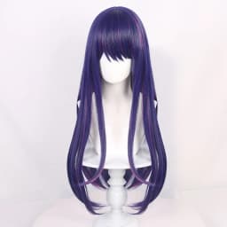 Anime Oshi No Ko Hoshino Ai Purple Wig Cosplay Headwear Girl Lolita Ponytail Heat Resistant Synthetic Wigs Accessories Hair
