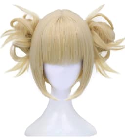 Boku No Hero Academy Cross My Body Synthetic Hair Wig Cosplay My Hero Academy Himiko Toga Party Role Play Wigs
