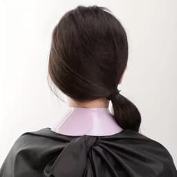 Adjustable Silicone Hairdressing Cape for Coloring & Chemical Treatments, Reusable Professional Salon Neck Protector