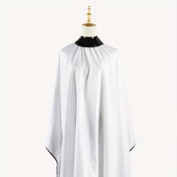 Adjustable Silicone Hairdressing Cape for Coloring & Chemical Treatments, Reusable Professional Salon Neck Protector
