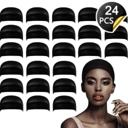 Wholesale High Quality Nylon Hair Caps for Wig Perfect Fit Ultra Thin & Expandable Stocking Wig Cap, Each Pack Contains 2 Wig Ca