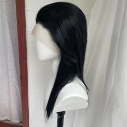 Mullet Rocker Cosplay Wigs for Men Shoulder Length Synthetic Hair 13X4 Lace Front Wigs Black Women Glueless Natural Hairline