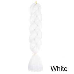 24Inch Synthetic Long Box Jumbo Braiding Hair Extensions Yaki Straight Texture for Women Dreadlocks
