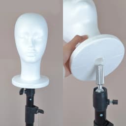 Female Mannequin Head Polystyrene Foam Hat Glasses Display Hat Wig Display Stand Rack Mannequin Manikin Head Model
