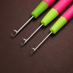 Crochet Hook Plastic Crochet Hook Needle For Hair Weaving Hook Needles Dreadlock Knit Hair Weaving Crochet Needle Hook