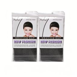 1/5/10/15/20/30Pcs High-Quality Stretchable Elastic Hairnets Black Wig Making Cap Cool Cosplay Weaving Hair Net Stretch Hairnets