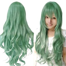 Synthetic Hair Long Yellow Lolita Cosplay Wig Curly Anime Wigs Sailor Venus Halloween Costume Mami Tomoe Wig for Women