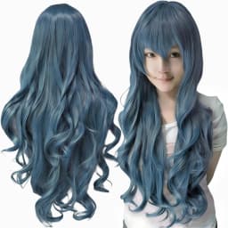 Synthetic Hair Long Yellow Lolita Cosplay Wig Curly Anime Wigs Sailor Venus Halloween Costume Mami Tomoe Wig for Women