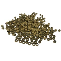 500pcs 4.0mm Copper Nano Beads Without silicone for Hair Extensions Micro Link Rings Beads