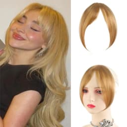 Eight Character French Bangs Wig Piece Female Synthetic BB Clip Fluffy Top Reissue Eight Character Bangs Thin Invisible Hairpins
