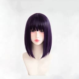 Anime Darling Marin Kitagawa Kuroe Shizuku Cosplay Wig Purple Short Heat Resistant Synthetic Hair Wigs