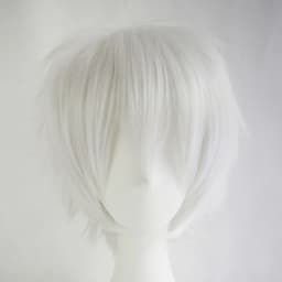 Multicolor Layered Short Spiky Synthetic Wig Unisex Anime Male Character Halloween Party Convention Game Cosplay Daily Fashion