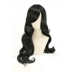 Anime Shego Cosplay Wig 80cm Long Curly Wave Black Wig Cosplay Hairs Heat Resistant Synthetic Wigs