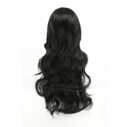 Anime Shego Cosplay Wig 80cm Long Curly Wave Black Wig Cosplay Hairs Heat Resistant Synthetic Wigs