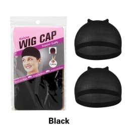 2/6/12pcWig Caps Hair Nets Weave Hairnets Stocking Wig Caps Stretch Mesh Caps Stocking Caps for Making Wigs Free Size