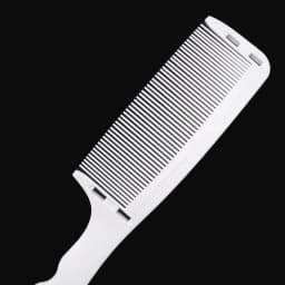 1 Piece of New Professional Barber Hair Cutting Curved Positioning Comb Heat-Resistant Flat Top Comb Special for Real Hair Wigs