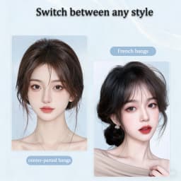Wig Patches for Women with Fluffy Hair on the Top of the Head Natural and Seamless Hair Coverage White Hair Replacement Patches