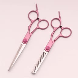 Hair Cutting Scissors 6" Stainless Steel Hairdressing Scissors Thinning Shears Hair Scissors Set Styling Tool