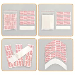 1 Pack SUPERTAPE Double Sided Wig Tape - 3 Styles Strong Hold Waterproof Adhesive Strips for Lace Wig Toupee Hair System