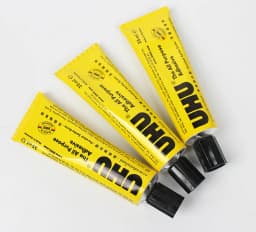 1PC/2PCS/3PCS 7ml/20ml/35ml/60ml UHU Universal Flexible Clear Glue For Wigs Lace Fabric Wood Metal Leather Porcelain DIY Repair