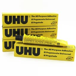 1PC/2PCS/3PCS 7ml/20ml/35ml/60ml UHU Universal Flexible Clear Glue For Wigs Lace Fabric Wood Metal Leather Porcelain DIY Repair
