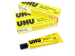 1PC/2PCS/3PCS 7ml/20ml/35ml/60ml UHU Universal Flexible Clear Glue For Wigs Lace Fabric Wood Metal Leather Porcelain DIY Repair