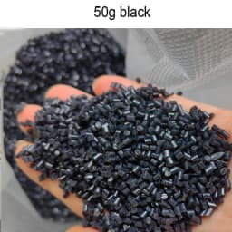 50G Genuine Quality Italian Keratin Extra Strong Hold Keratin Grains Black Brown Transparent Color For Fusion Hair Extensions