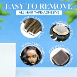 30ml Bottle Wig Glue Remover for Lace Wigs Toupee Adhesive Wig Double-Sided Tape Hair Extensions Removal Solution