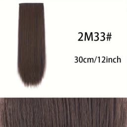 Synthetic Invisable Seamless Hair Pads Clip In Increase Hair Volume Hair Extensions Top Side Cover Hairpiece for Women