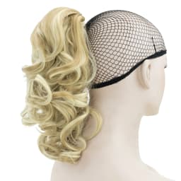 Soowee Short Curly Synthetic Hair Black To Burgundy Clip In Hair Extension Little Pony Tail Claw Ponytail False Hair on Clips