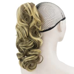Soowee Short Curly Synthetic Hair Black To Burgundy Clip In Hair Extension Little Pony Tail Claw Ponytail False Hair on Clips
