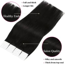 Tape Hair Extensions Machine Remy Seamless Skin Weft Adhesive 4x0.8cm Tape In Human Hair Natural Black Brown Blonde 20pcs 26inch