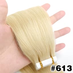 Tape Hair Extensions Machine Remy Seamless Skin Weft Adhesive 4x0.8cm Tape In Human Hair Natural Black Brown Blonde 20pcs 26inch