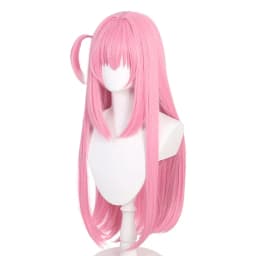Anime Bocchi The Rock Hitori Gotoh Cosplay Wig Straight Pink Wig Cosplay Wigs Heat Resistant Synthetic Wigs
