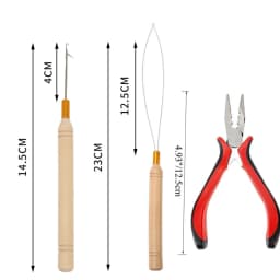 Synthetic Colored Feather Hair Extensions 16Inch 10 Pieces/Pack Blue Purple For Women Zebra Line Feather Hairpiece