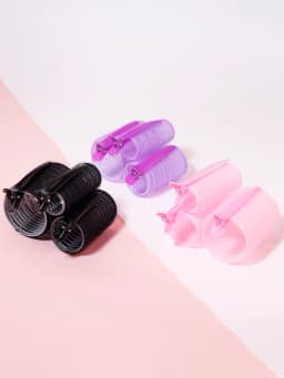 6pcs/set of Non Heated Curly Hair Fluffy Tubes DIY Curly Hair Tubes for Styling Fixed Hair Clip Set, Special for Real Hair Wigs