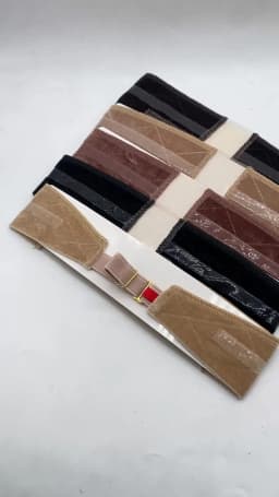 5pcs Velvet Women Wig Grips Headband Women with Silicone Film Headband Velvet to Hold Wigs Hair Accessories Wig Elastic Band