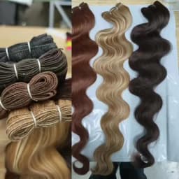 Bio Body Wave Hair Bundles 24Inch Piano Blonde Natural Synthetic Hair Extensions Ombre Thick Ponytail Loose Deep Hair Weaving