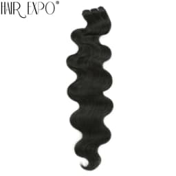 Bio Body Wave Hair Bundles 24Inch Piano Blonde Natural Synthetic Hair Extensions Ombre Thick Ponytail Loose Deep Hair Weaving