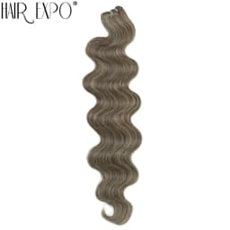 Bio Body Wave Hair Bundles 24Inch Piano Blonde Natural Synthetic Hair Extensions Ombre Thick Ponytail Loose Deep Hair Weaving