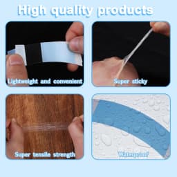 100/50 Pcs New High Quality Lace Front Waterproof Double Sided Strong Adhesive Wig Glue for Wigs,Hair Pieces,And Extensions