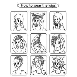 12Inch Synthetic Baseball Cap Hair Extensions Short Straight Bob Adjustable Hat Wig Easy Wear for Daily Party Women