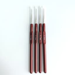 Knitting Hook Needle Dreadlock Hair Tools Metal Plastic Crochet Hooks 0.5Mm 0.6Mm 0.7Mm 0.8Mm Hair Weaving Micro Hook DIY