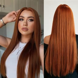 Light Blonde Wig 28 Inch Wig Long Straight Synthetic Wigs High Temperature Fibers for Cosplay Moonlight White